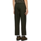 OAMC Green Cropped Drawcord Trousers