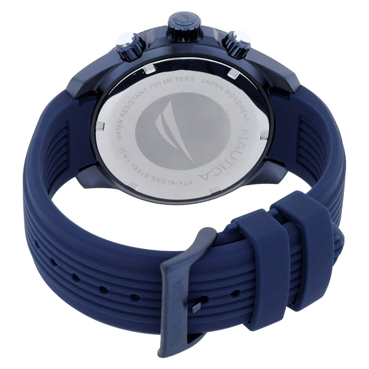 Nautica One Chronograph Quartz Blue Dial Mens Watch NAPNOS303