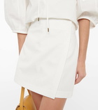 Chloé High-rise cotton skort