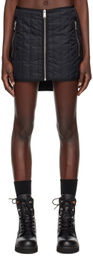 Heron Preston Black Ex-Ray Miniskirt