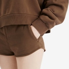 Entire Studios Women's Micro Shorts in Brunette