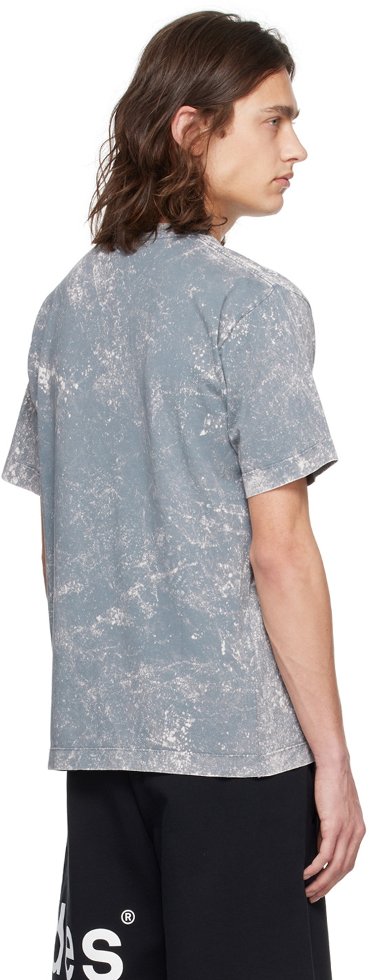 Études Gray Wonder Small Stencil T-Shirt