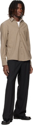 Hugo Black Modern-Fit Stretch Ripstop Trousers
