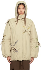 J.KIM Beige Kundimi Long Jacket