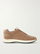 John Lobb - Laced Stream Nubuck Sneakers - Brown