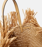 Oscar de la Renta Square Medium crochet tote bag