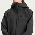 Haglöfs Men's Front Proof II Waterproof Jacket in True Black
