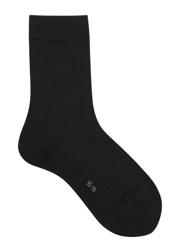Photo: Falke Cotton Touch Cotton-blend Socks Black