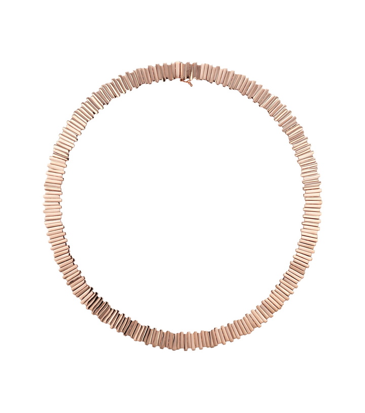 Photo: Suzanne Kalan Jagged 18kt rose gold necklace