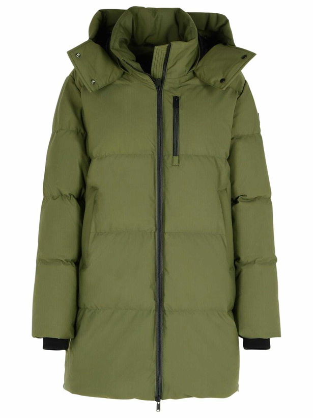 Photo: Moose Knuckles chelia 3q Green Nylon Blend Parka