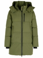 Moose Knuckles chelia 3q Green Nylon Blend Parka