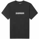 Napapijri Women's Box Logo T-Shirt in Black