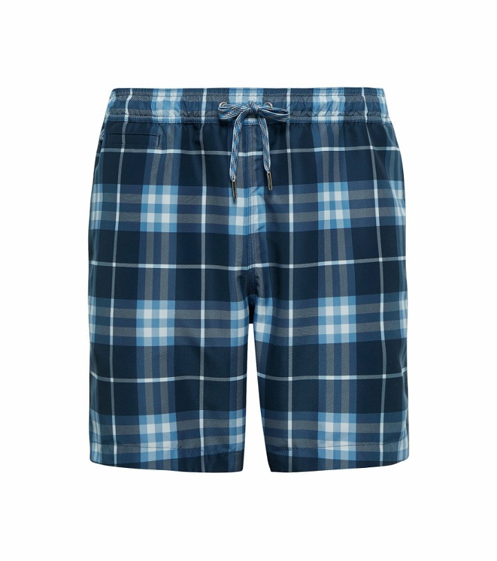 Photo: Burberry - Checked shorts