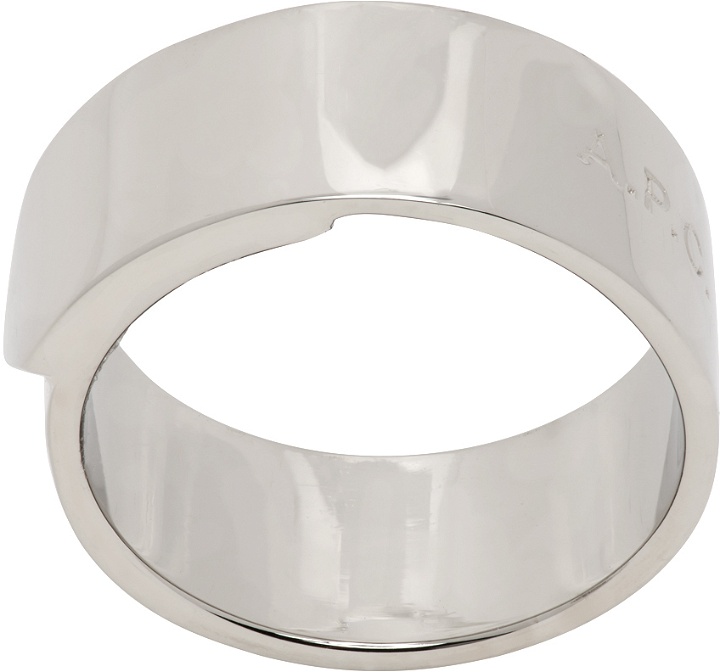 Photo: A.P.C. Silver Charly Fine Ring