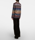 Missoni Zigzag lamé blazer