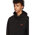 Doublet Black Chaos Embroidery Hoodie