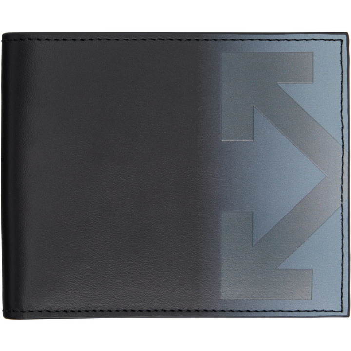 Photo: Off-White Black Degrade Heritage Bifold Wallet