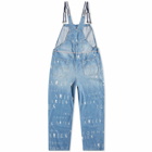 Tommy Jeans x Aries Laser Dungaree in Washed Blue
