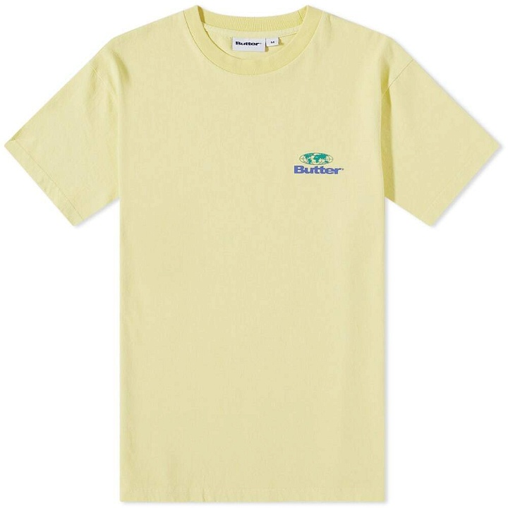 Photo: Butter Goods Men's Heavyweight Pigment Dye T-Shirt in Pistachio