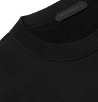 Undercover - Logo-Print Loopback Cotton-Jersey Sweatshirt - Black