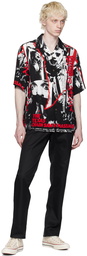 WACKO MARIA Black Graphic Shirt