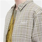 Flagstuff Men's Original Check Zip Jacket in Gray
