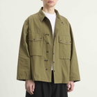 Needles Men's Cotton Ripstop Field Jacket in Olive