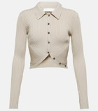 Simkhai - Sol ribbed-knit crop cardigan