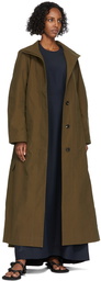 CO Khaki Belted Long Coat