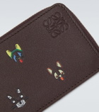 Loewe x Louis Wain leather card case