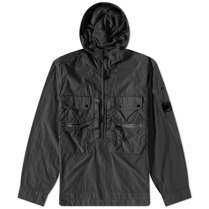 Photo: C.P. Company Men's Chrome-R Hooded Jacket in Black