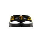 Off-White SSENSE Exclusive Black Industrial Strap Sandals