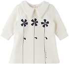 Marni Baby White Floral Print Dress