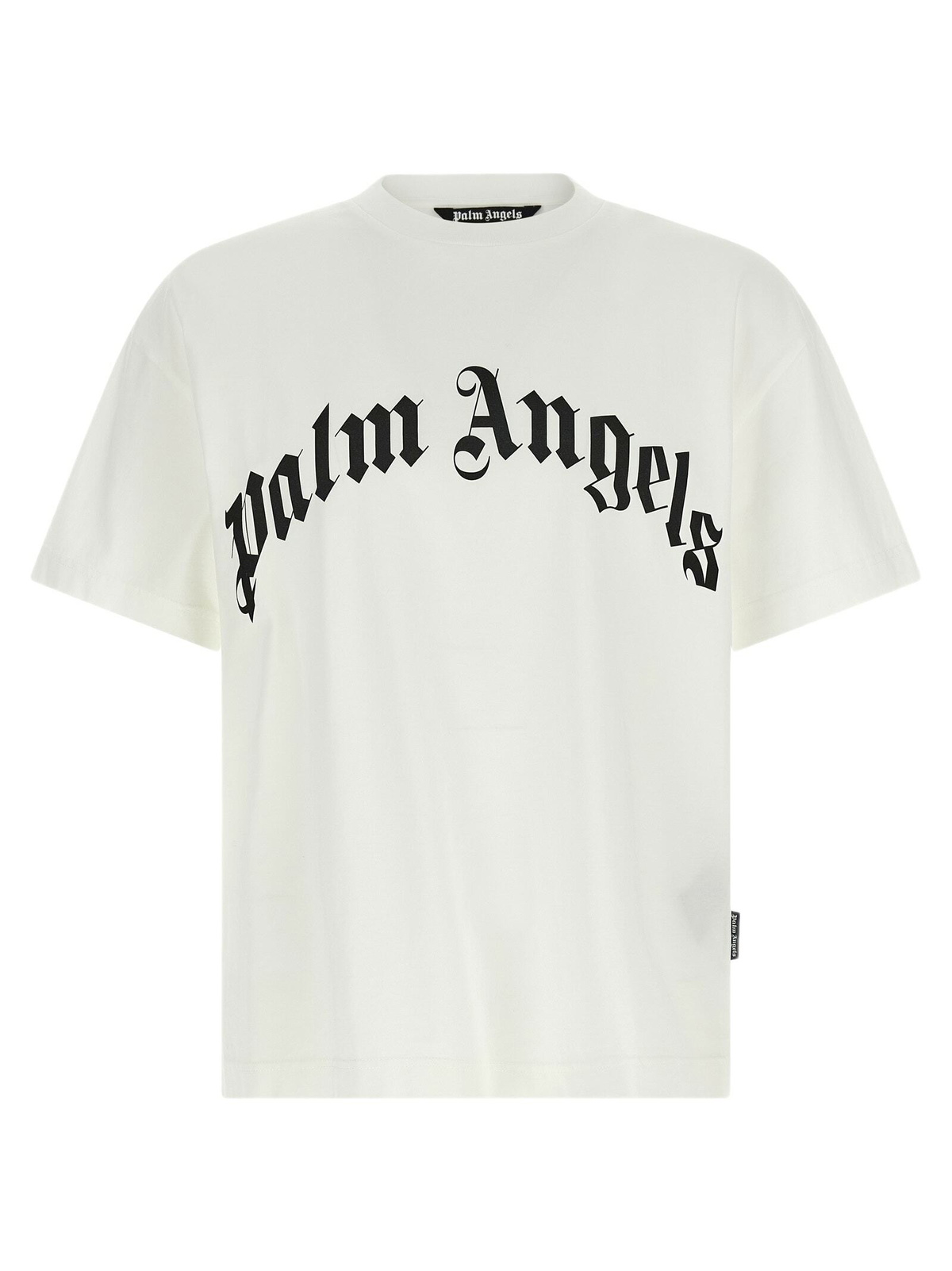 Tシャツ・カットソー PALM ANGELS  Palm Angels Studded monogram T-shirt Palm Angels Studded Monogram T-shirt Palm Angels