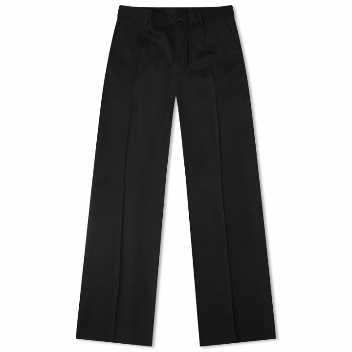 Photo: Dolce & Gabbana Men's Show Look Trousers in Black