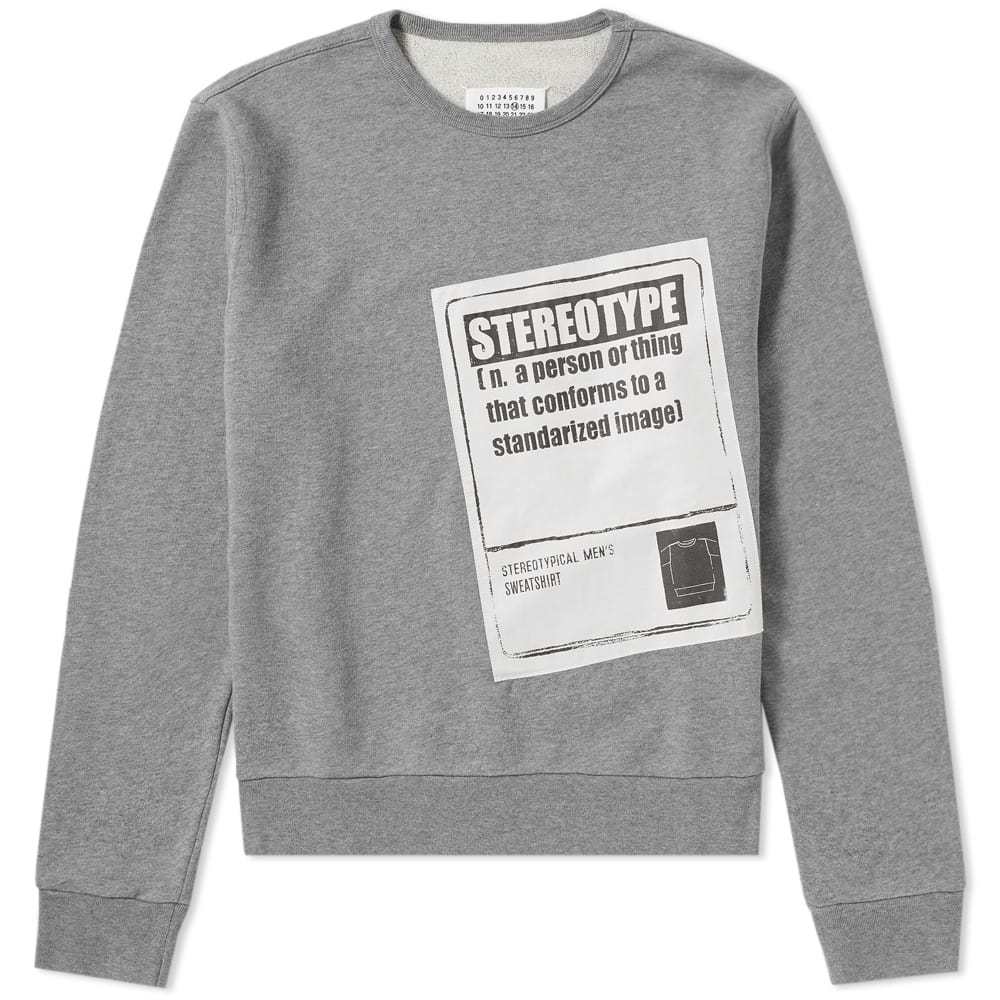 Margiela stereotype sweatshirt discount