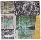 Luna Del Pinal White & Yellow Topographic Study Cushion Cover