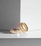 Anita Ko Zoe 18kt gold hoop earrings with diamonds