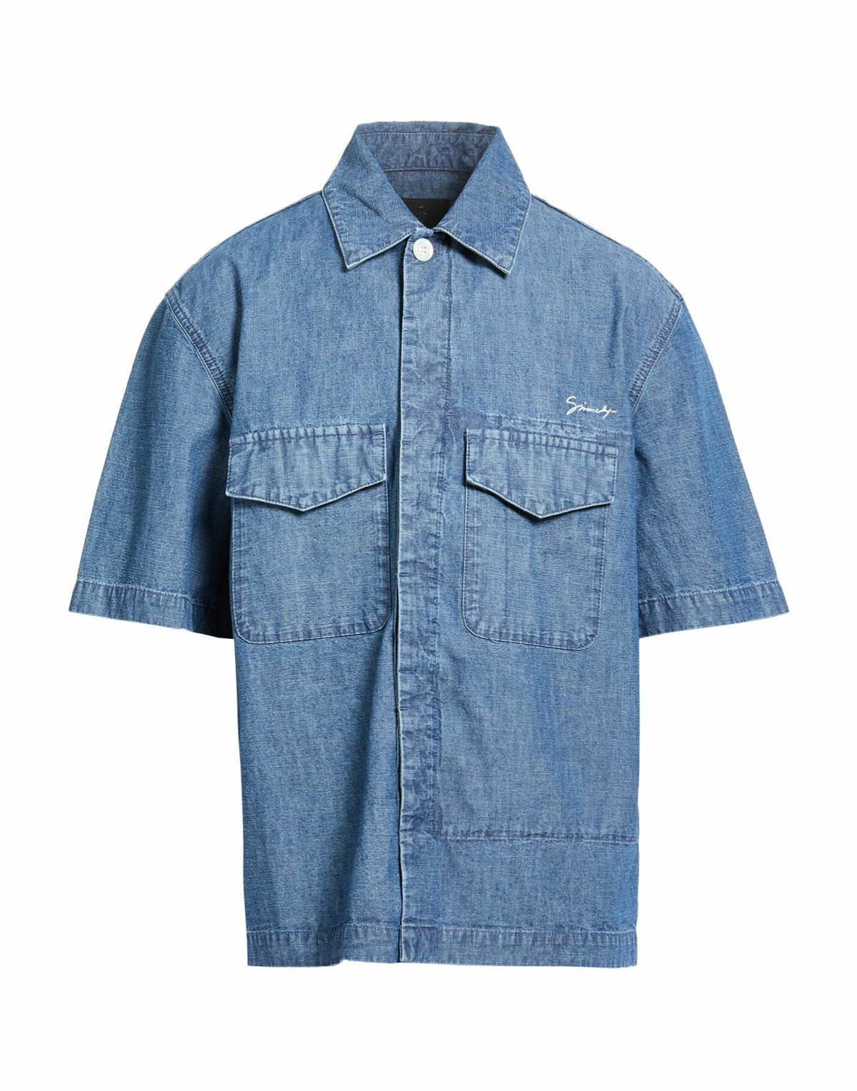 Givenchy Mens Denim shirt in Blue