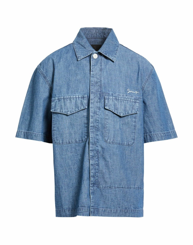Photo: Givenchy Mens Denim shirt in Blue