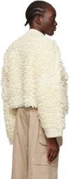 Bonsai Off-White Bubble Sweater