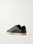 Zegna - 232 Full-Grain Leather Sneakers - Black