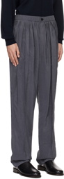 LEMAIRE Gray Relaxed Trousers