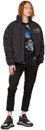 Versace Jeans Couture Black Down Piece Number Jacket