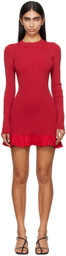 SIMONMILLER Red Otto Minidress