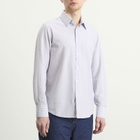 Carter Young Men's Business Shirt in Lavender Stripe