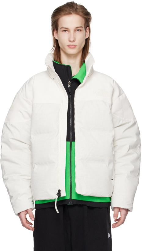 Photo: The North Face White RMST Steep Tech Nuptse Down Jacket