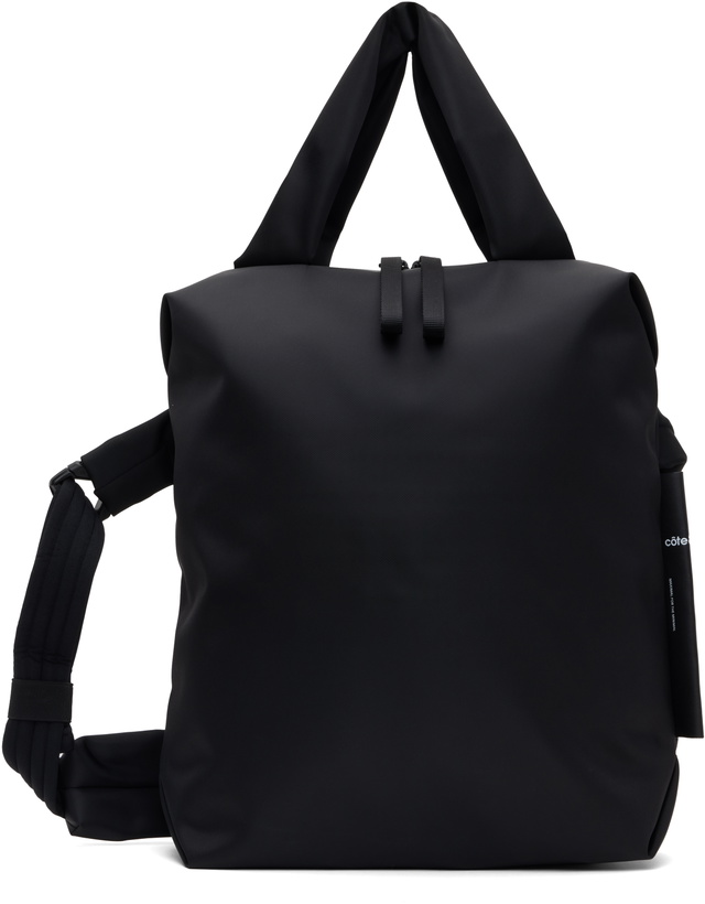 Photo: Côte&Ciel Black Rour Sleek Backpack