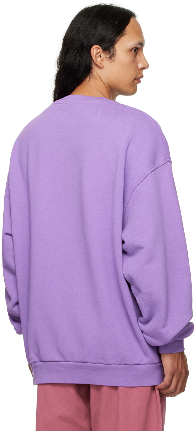 Acne Studios Purple Bubble Sweatshirt Acne Studios