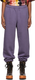 Acne Studios Purple Jogger Sweatpants